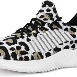 Walking Shoes - Slip On Tennis Running Shoes Memory Foam Lightweight Work Sneakers for Indoor Outdoor Gym