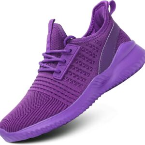 Walking Shoes Lightweight Breathable Running Shoes Non Slip Athletic Fashion Sneakers Mesh Workout Casual Sports