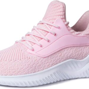 Slip On Tennis Running Shoes Memory Foam Lightweight Work Sneakers for Indoor Outdoor Gym