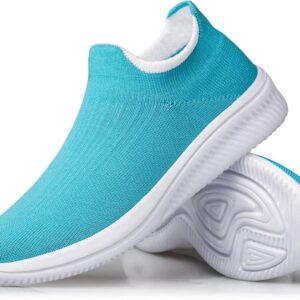 Walking Shoes Sock Sneakers Lightweight Comfy Breathable Casual Pull-on Daily Shoes Zapatillas de Mujer